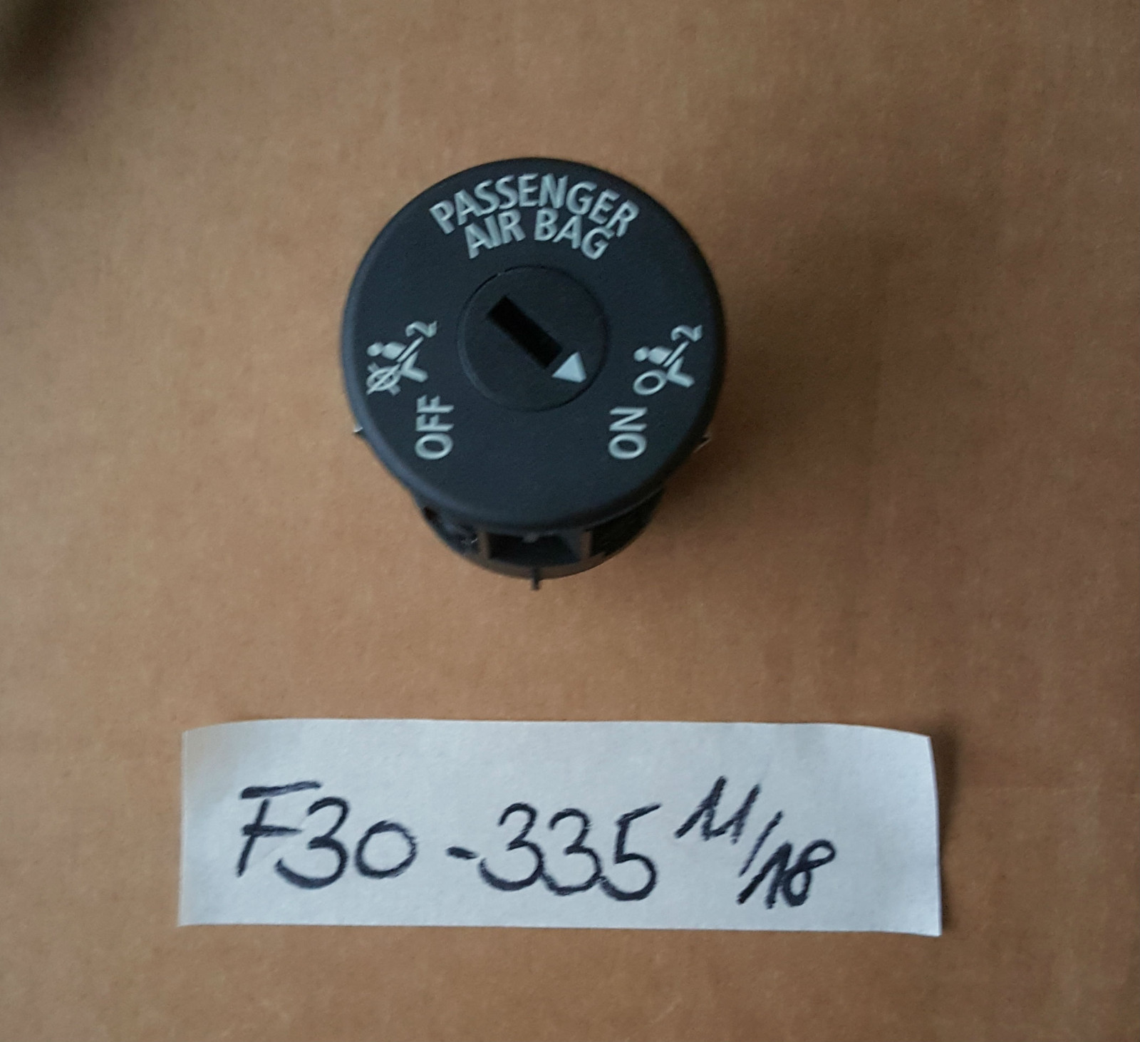 BMW F20 F21 F30 F31 F34 F35 Mini Schalter Deaktivierung Beifahrer Airbag 9196335