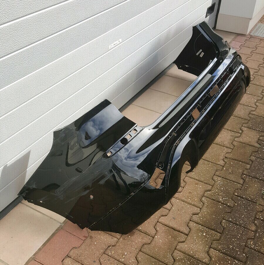 BMW X3 G01 Verkleidung Stoßfänger Heckschürze Stoßstange HINTEN M Paket schwarz