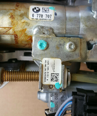 BMW E60 E61 E63 E64 Lenksäulenverstellung elektrisch 6770707 Airbag Schleifring