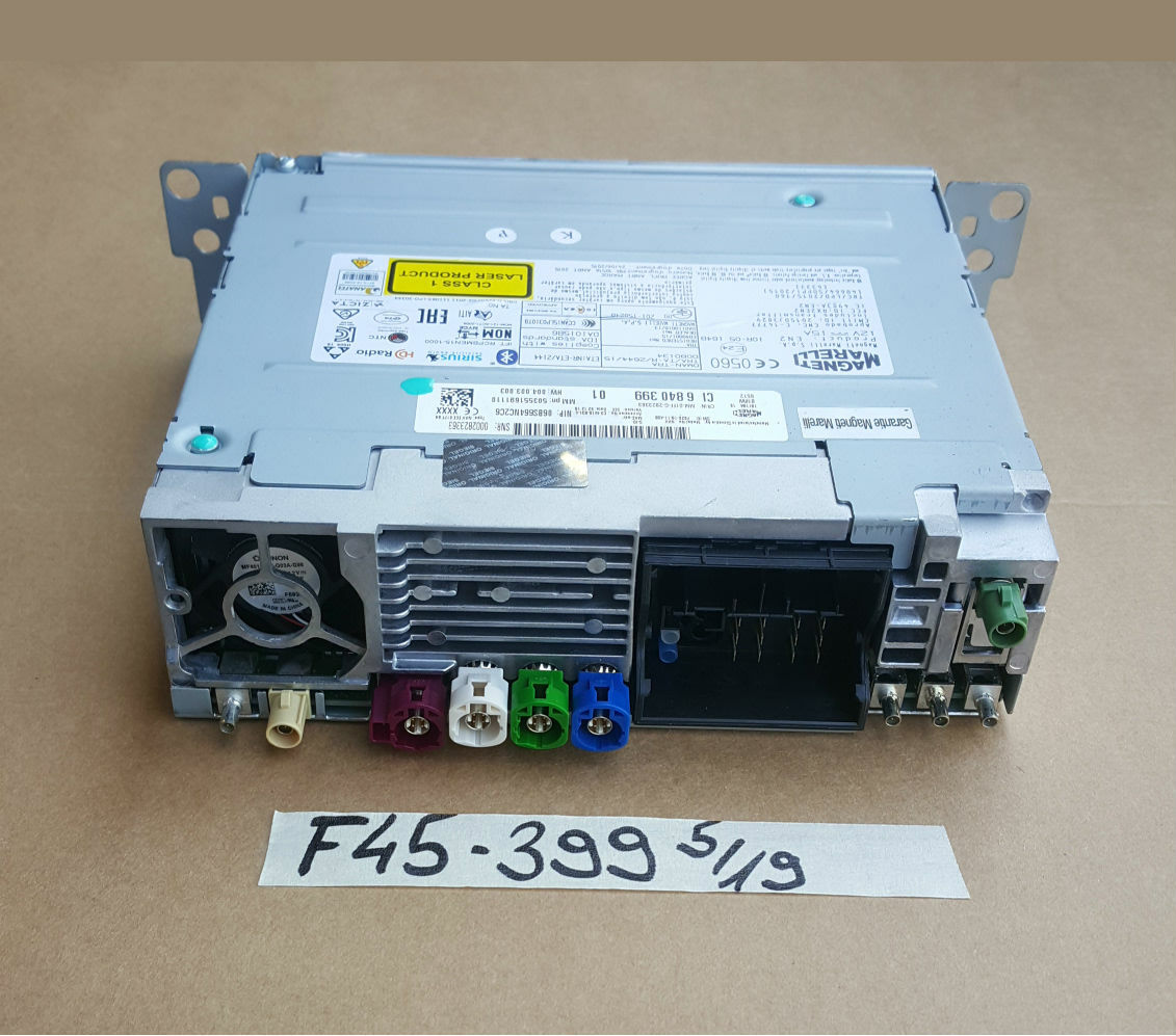 BMW F45  F46 X1 F48  Bluetooth CD Radio Headunit Basic Media Navigation 6840399