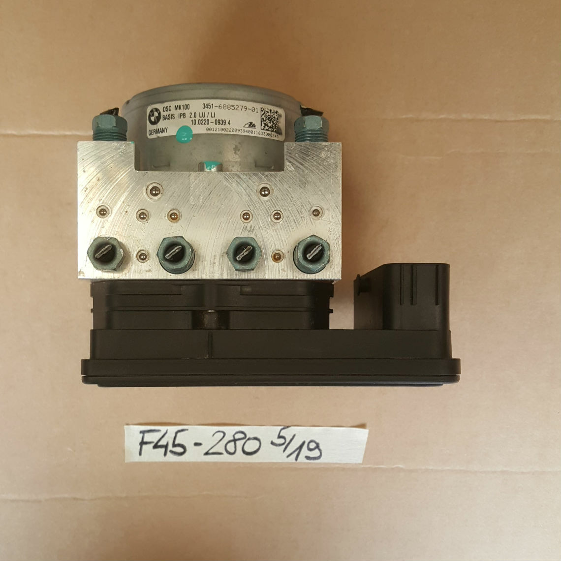 BMW 2er F45 F46 X1 F48 ABS Block Hydraulik Pumpe  Hydroaggregat DSC 6880558