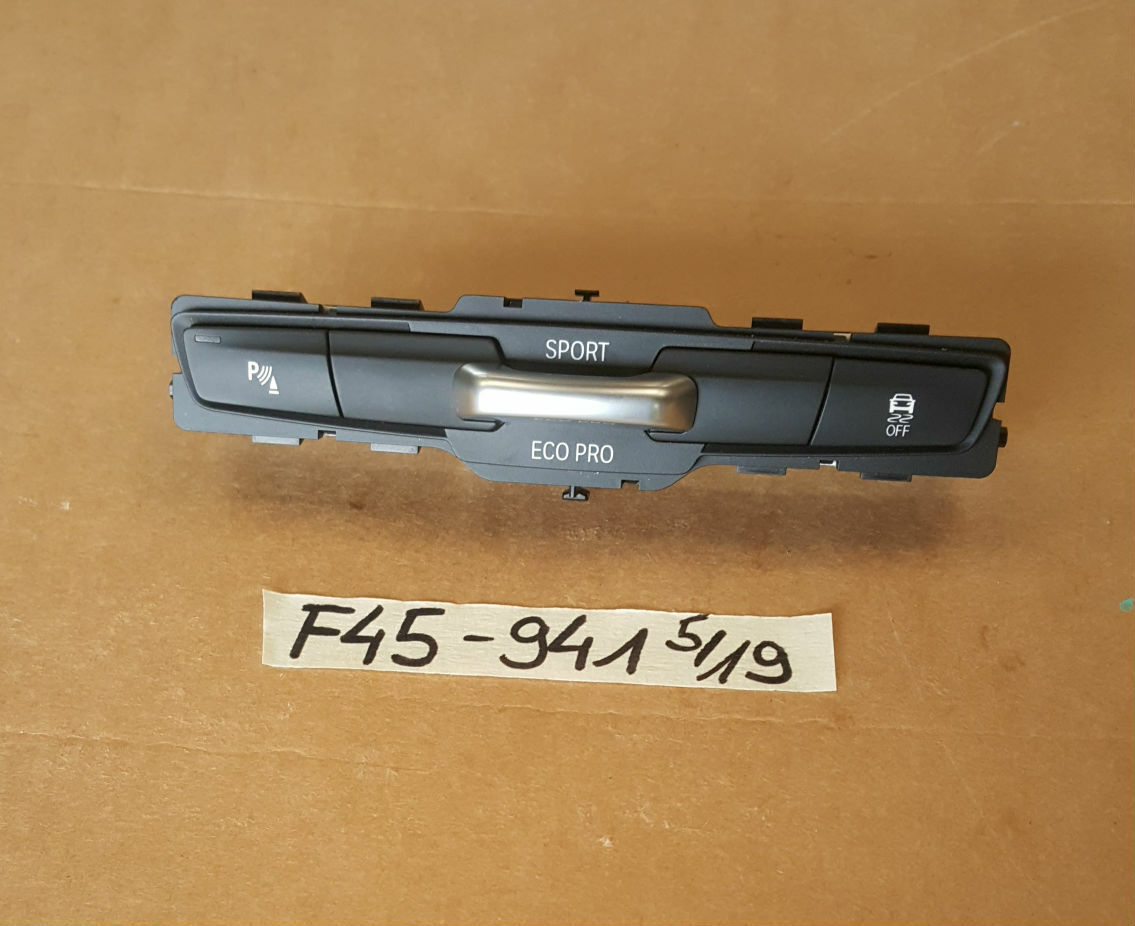 BMW  2er F45 F46 Sport Schalter PDC ECO Pro Bedieneinheit Mittelkonsole 9323941