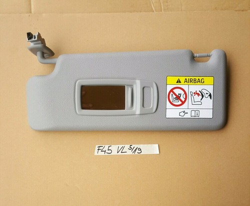 BMW 2er F45 Sonnenblende grau Sonnen Schutz Blende LINKS beleuchtet 7336257