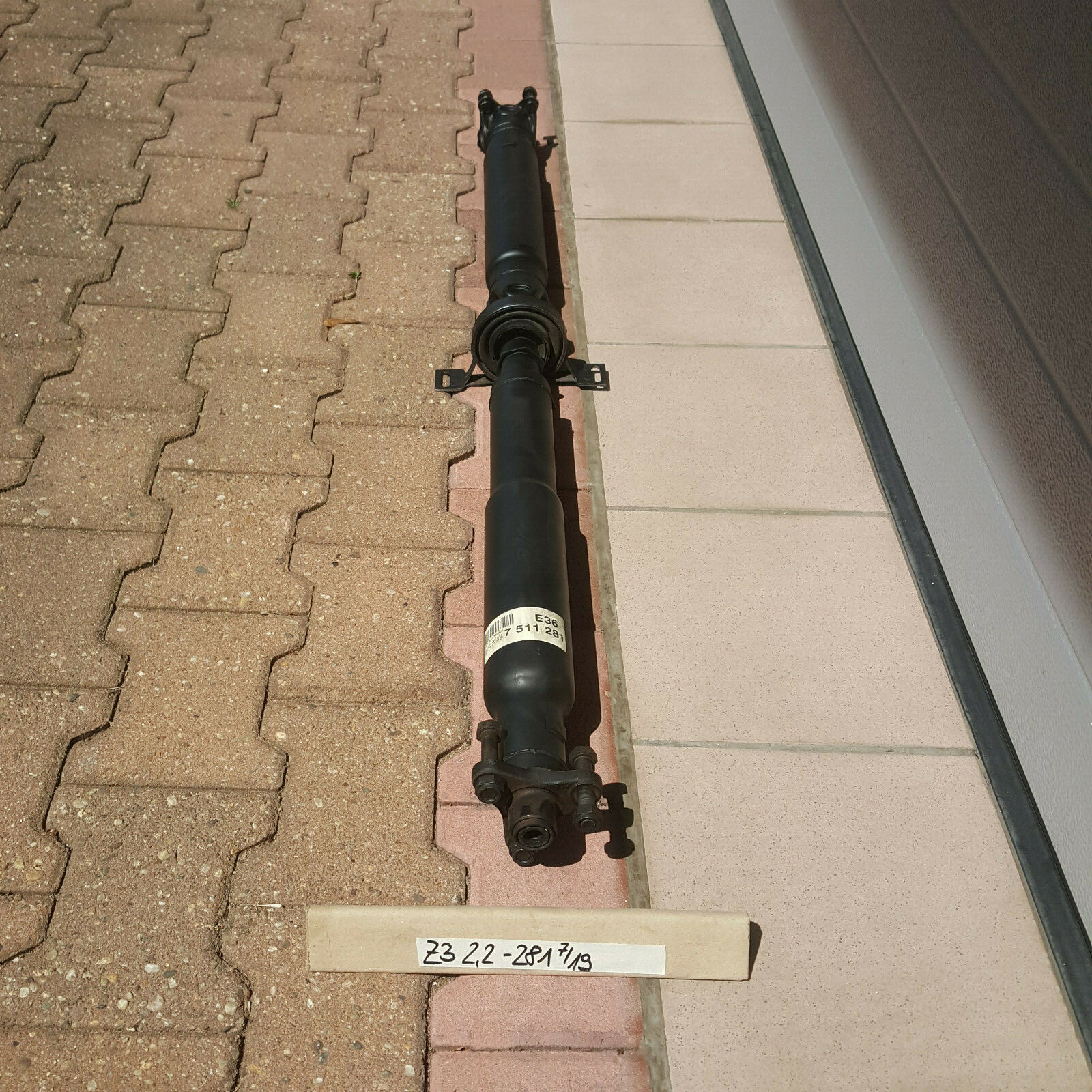 BMW E36 Z3 Roadster Kardanwelle 7511281 Gelenkwelle Schaltgetriebe 2,2 Liter
