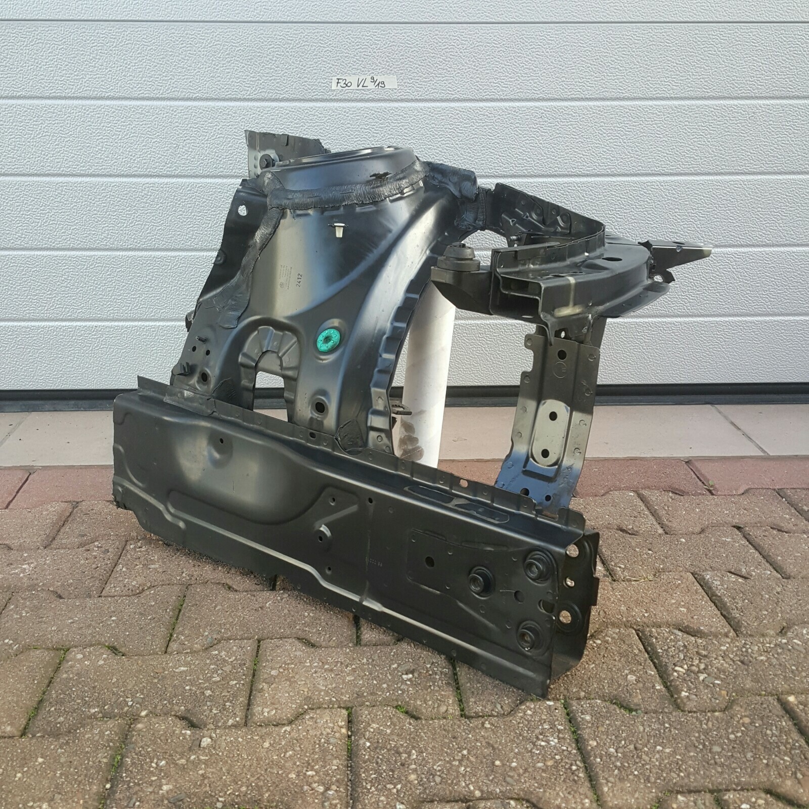 BMW F20 F30 F31 F34 F35 F80 Längsträger Radhaus Dom Reparatur Blech VORNE LINKS
