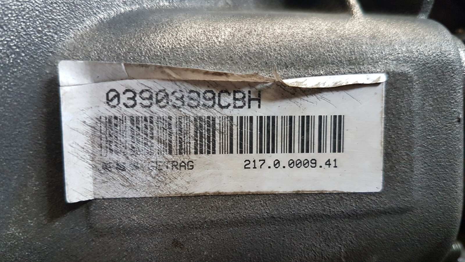 BMW Z4 E85 + E90 Getrag Getriebe 6 Gang Schaltgetriebe 0390399 CBH