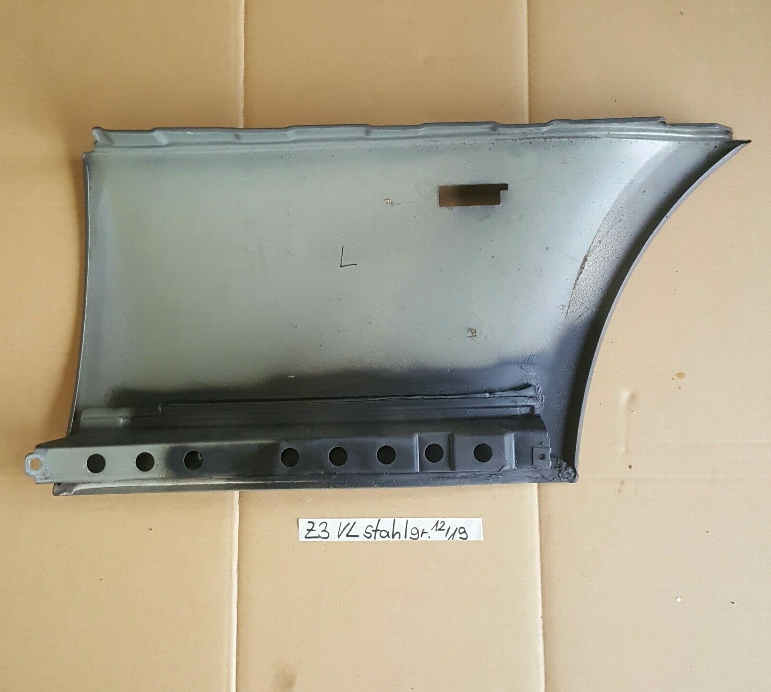 BMW E36 Z3 Roadster Kotflügel Seitenwand  VORNE LINKS grau