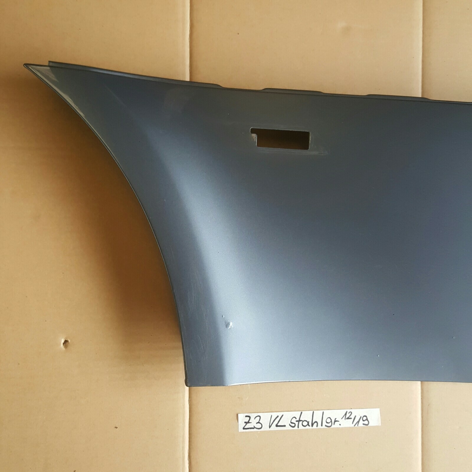 BMW E36 Z3 Roadster Kotflügel Seitenwand  VORNE LINKS grau