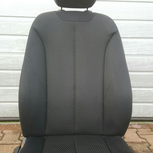 BMW F30 F31 F34 Beifahrer Sitz Stoff schwarz grau anthrazit Airbag VORNE RECHTS 