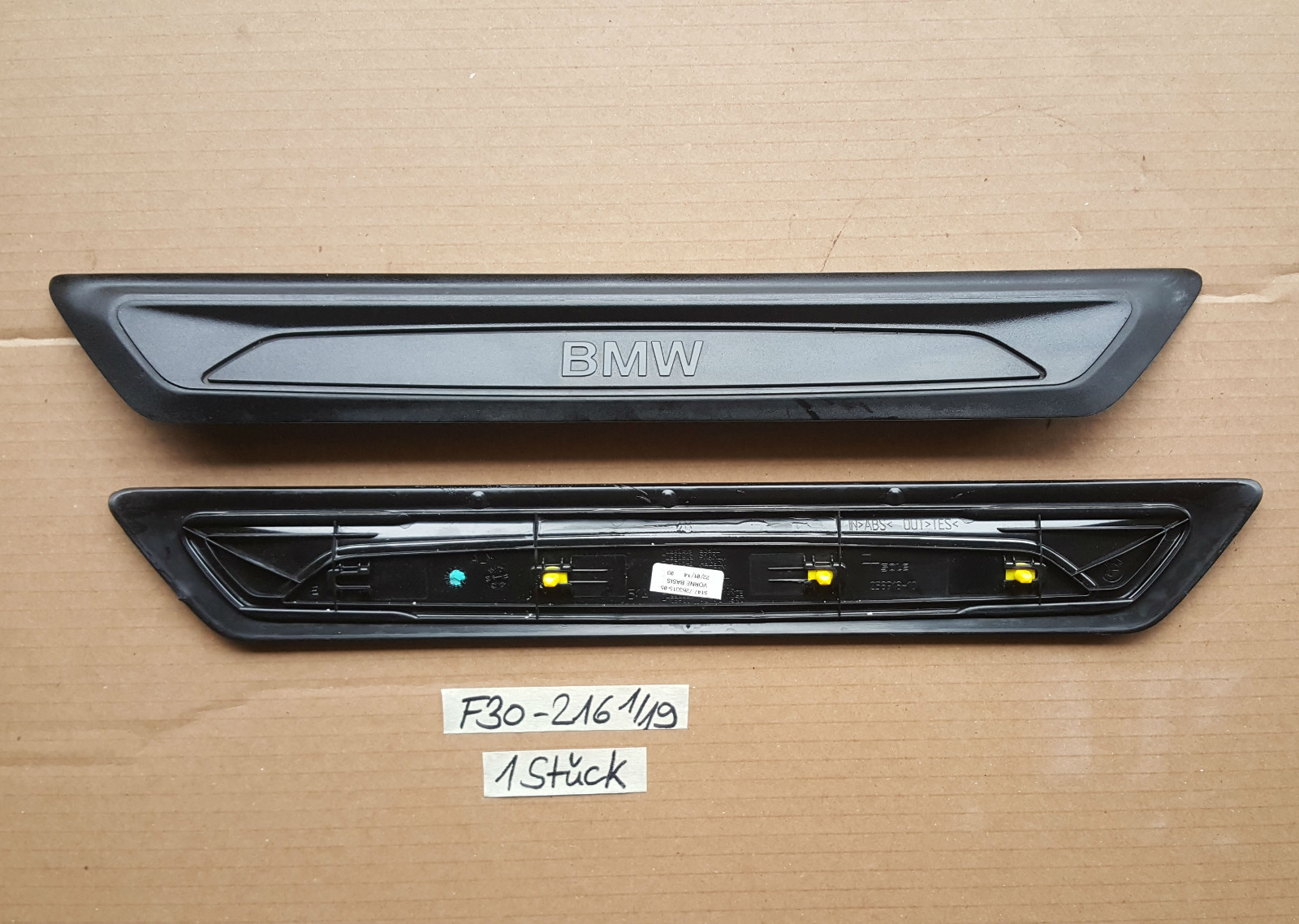 BMW F30 F31 F20 F45 Einstiegsleiste 7263315 Blende Leiste Tür Einstieg 7289216