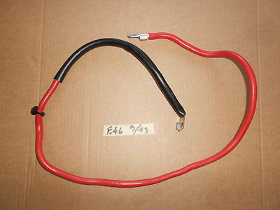 BMW E46 Batterie Kupfer Kabel / Plus Kabel 
