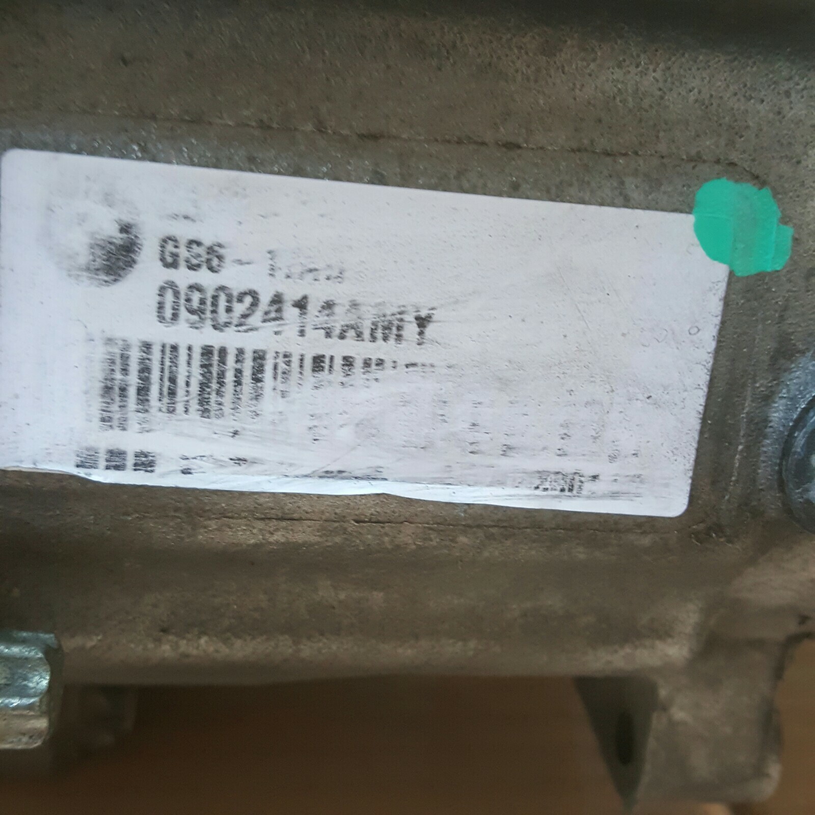 BMW 116i F20 F21 / 316i F30 F31 Getrag Getriebe  6 Gang Schaltgetriebe 7597917