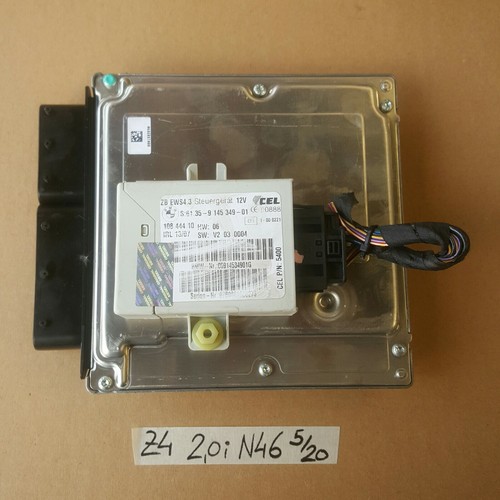 BMW Z4 E85 Steuergerät N46 Motor 7565300 EWS Modul 9145349 Zündschloss Schlüssel