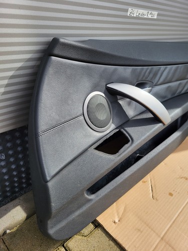 BMW Z4 E85 E86 Tür Verkleidung Türtafel Türpappe Leder RECHTS schwarz