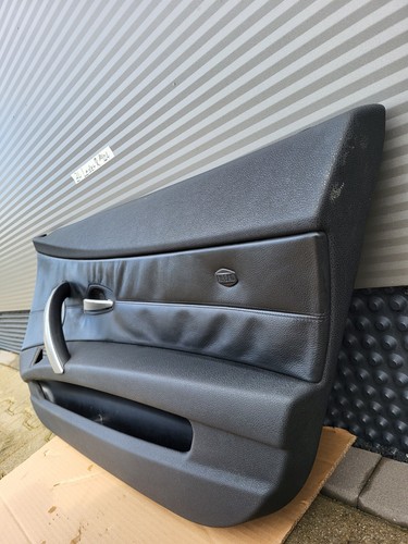 BMW Z4 E85 E86 Tür Verkleidung Türtafel Türpappe Leder RECHTS schwarz