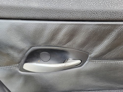 BMW Z4 E85 E86 Tür Verkleidung Türtafel Türpappe Leder RECHTS schwarz