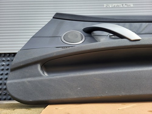 BMW Z4 E85 E86 Tür Verkleidung Türtafel Türpappe Leder RECHTS schwarz
