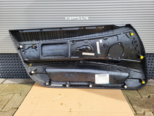 BMW Z4 E85 E86 Tür Verkleidung Türtafel Türpappe Leder RECHTS schwarz