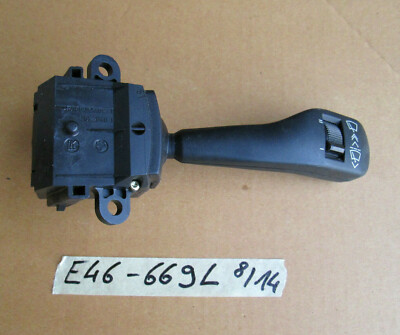 BMW E46 Lenkstockhebel: Wischer Schalter / Lenkrad Regen Kombischalter 8363669 l