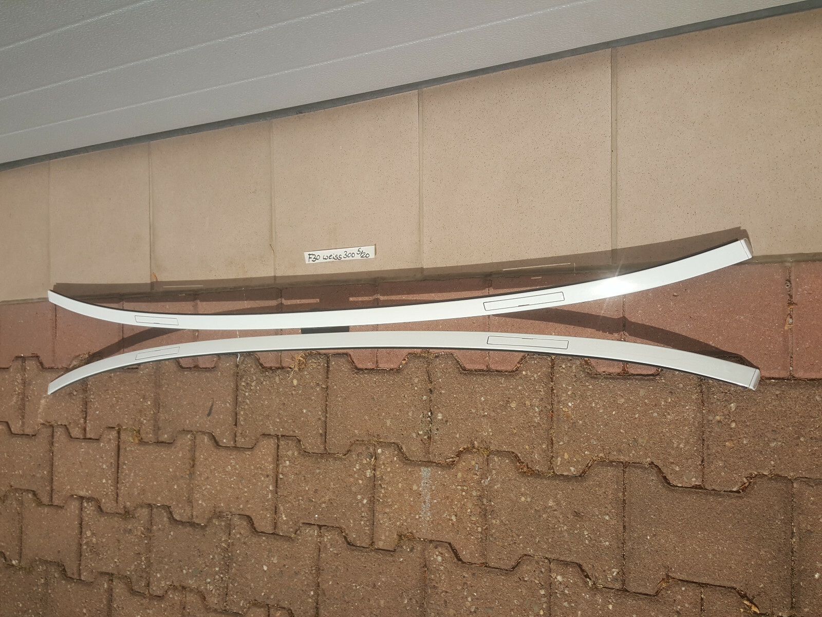 BMW F30 Dachleisten Zierleiste Dach oben rechts links  Alpin weiss ABHOLUNG