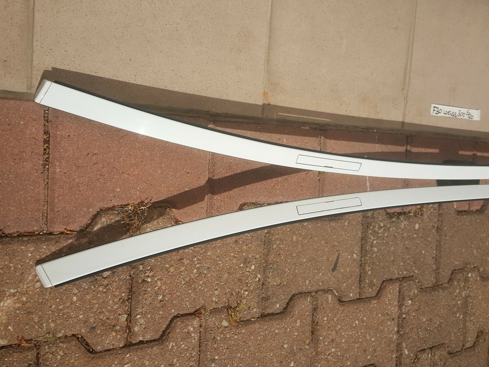 BMW F30 Dachleisten Zierleiste Dach oben rechts links  Alpin weiss ABHOLUNG