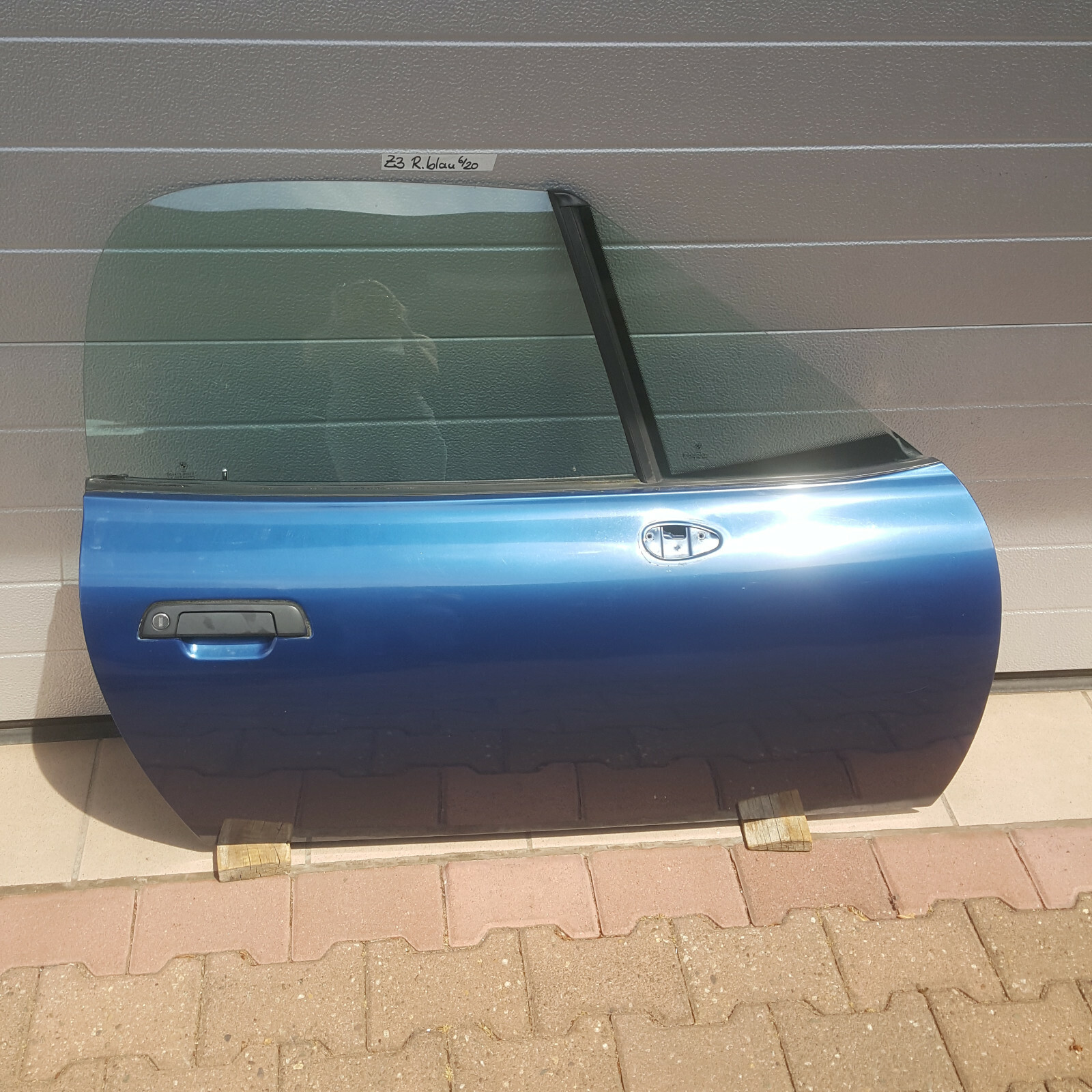 BMW Z3 Coupe + Roadster Beifahrer Tür RECHTS  Topas blau metallic ABHOLUNG 