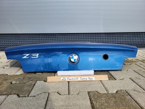 BMW Z3 Facelift Heckklappe Heckdeckel Kofferraum Deckel Topas blau ABHOLUNG 