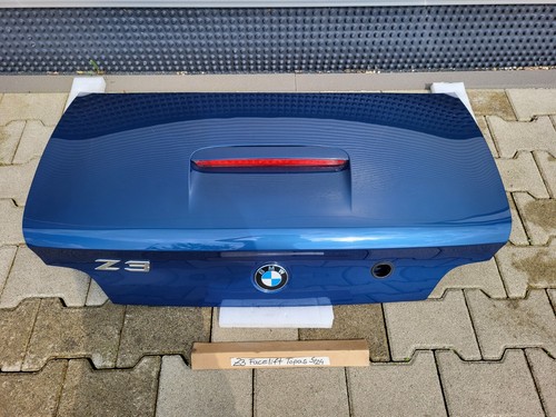 BMW Z3 Facelift Heckklappe Heckdeckel Kofferraum Deckel Topas blau ABHOLUNG 