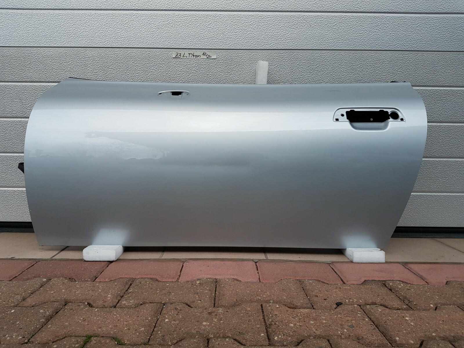 BMW Z3 Roadster Fahrer Tür LINKS Titan Silber Oder blau Beule Kratzer Lackschäde