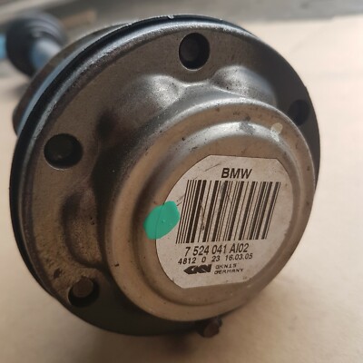 original BMW X3 E83 Gelenkwelle Antriebswelle Hinten Links  7524041
