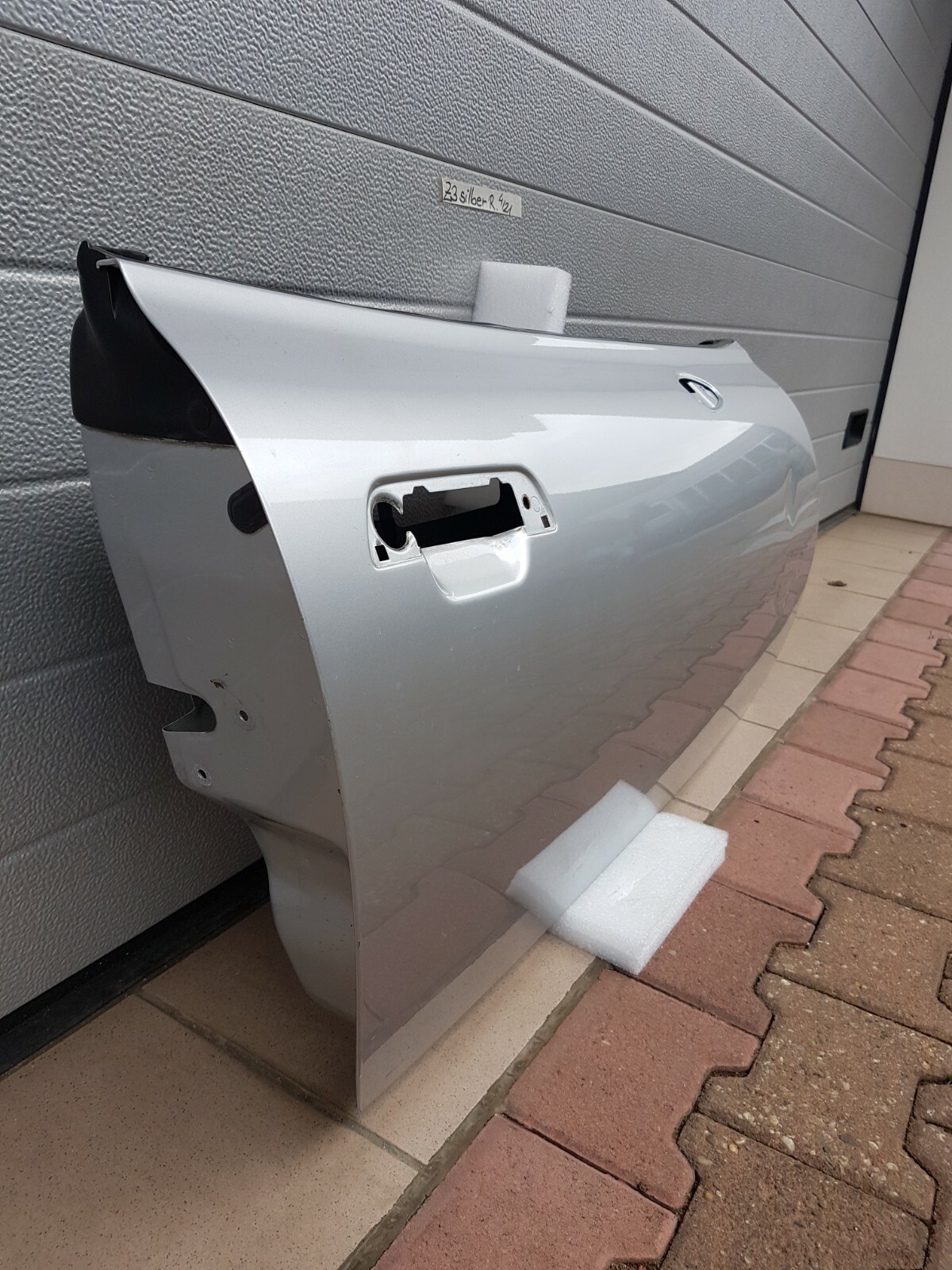 BMW  Z3 Coupe Roadster Beifahrer Tür RECHTS Titan Silber Metallic Beule