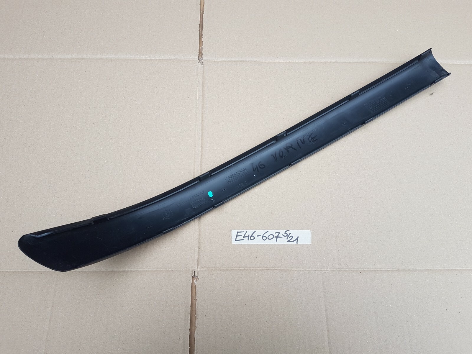 BMW E46 Limo Zierleiste Stoßstange Stoss Leiste Stossfänger vorne links 7030607