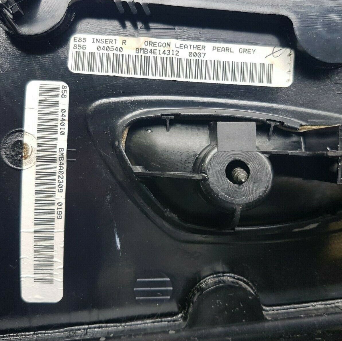 BMW Z4 E85 E86 Tür Verkleidung Türtafel Leder Pearl grau RECHTS Beifahrer Seite