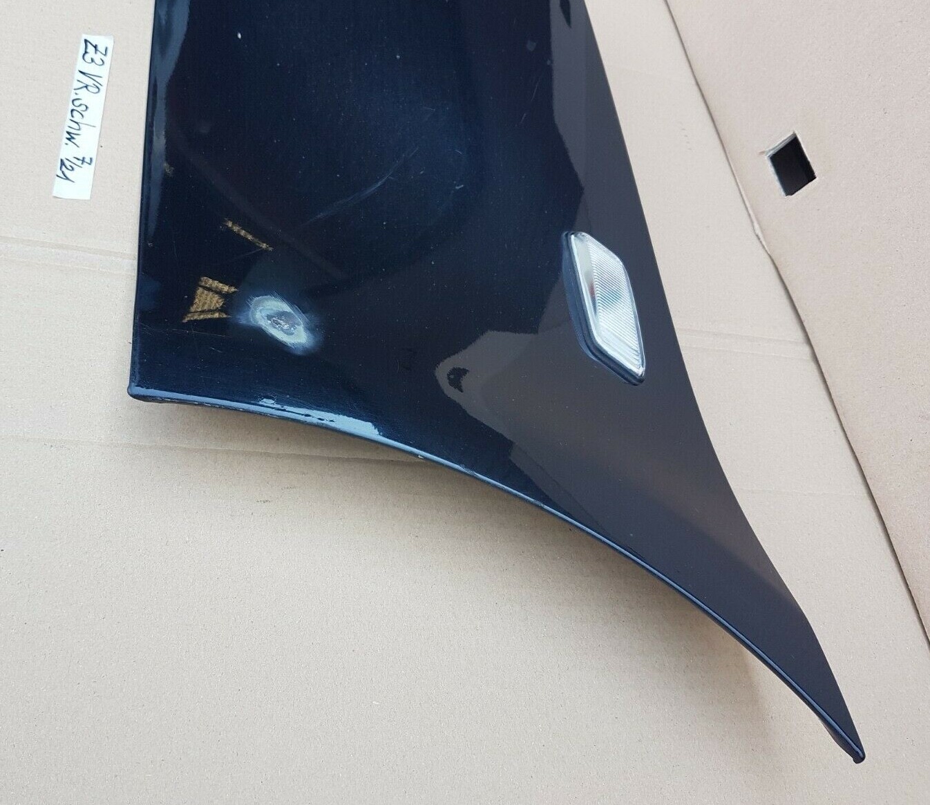 BMW Z3 Roadster Coupe Kotflügel Seitenwand  VORNE RECHTS Saphir schwarz metallic
