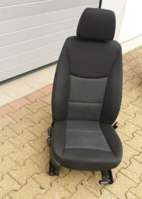 BMW E90 E91 Beifahrer Sitz Stoff Anthrazit Polster Gestell VORNE RECHTS ABHOLUNG