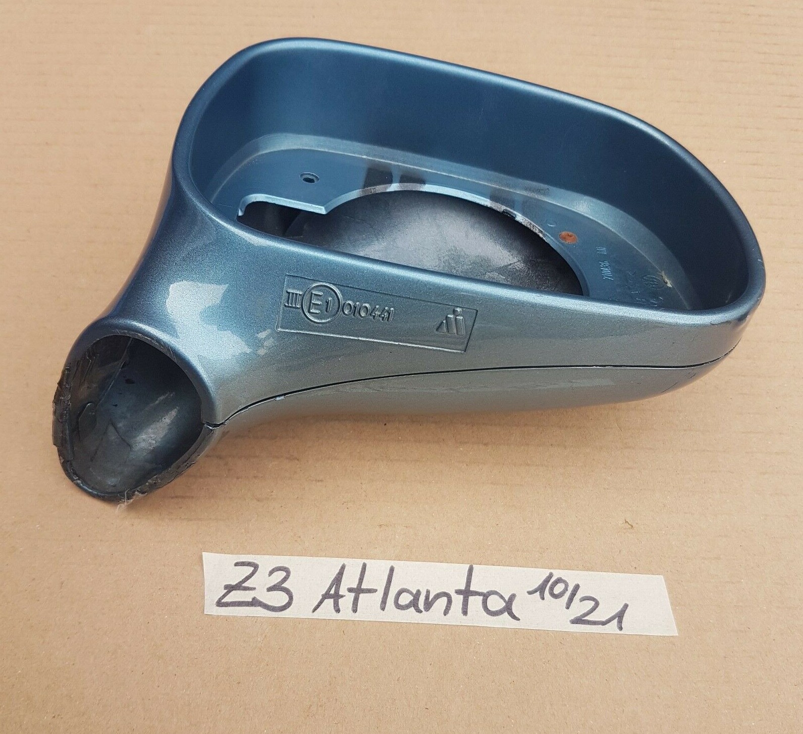 BMW Z3 Roadster + Coupe Seiten Außen Spiegel Kappe Gehäuse RECHTS  Atlanta blau 