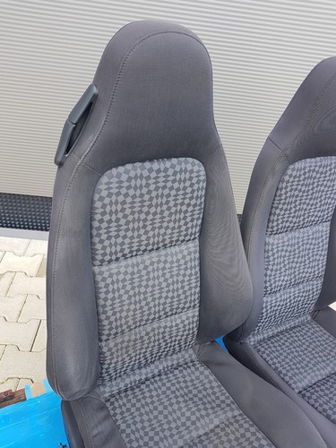 BMW Z3 Roadster Fahrer + Beifahrer Stoff Sitz mit Gestell ohne Motor ABHOLUNG