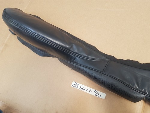 BMW Z3 Roadster Fahrer Sport Sitz Bezug Teil Stück Flicken Leder schwarz