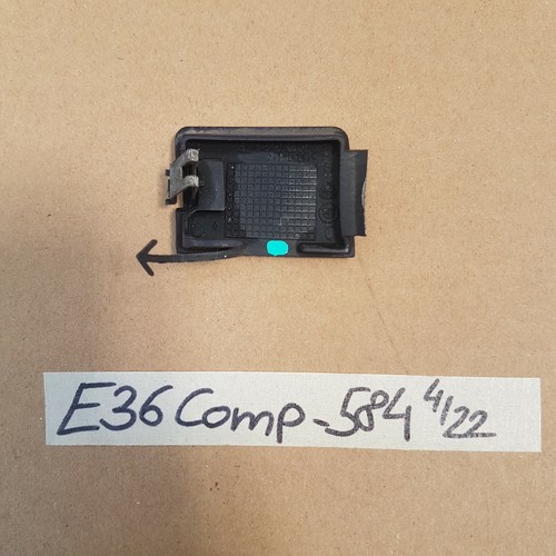 BMW E36 Abdeckung Klappe Blende Abschleppöse Deckel Stoßstange hinten 8151584