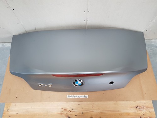 BMW Z4 E85 Heckklappe Kofferraum Klappe Heckdeckel Silber grau Metallic ABHOLUNG