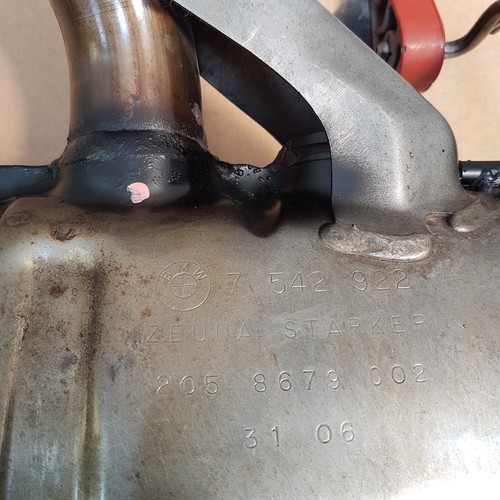 BMW Z4 E85 Auspuff Nachschalldämpfer  Endschalldämpfer 7542922  N46 Motor
