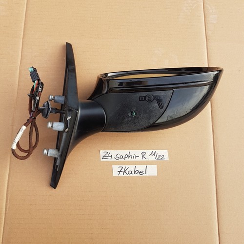 BMW Z4 E85 Seiten Außen Spiegel black saphir schwarz rechts ODER links ABHOLUNG 