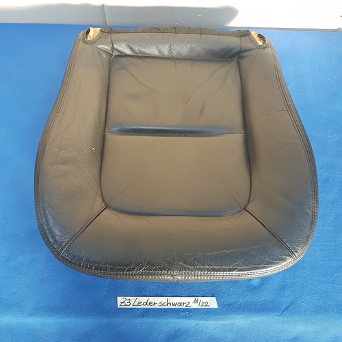 BMW Z3 Roadster + Coupe Fahrer Sitz Kissen Unterteil Leder schwarz black