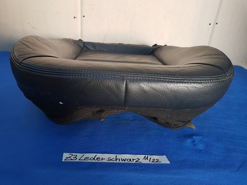 BMW Z3 Roadster + Coupe Fahrer Sitz Kissen Unterteil Leder schwarz black