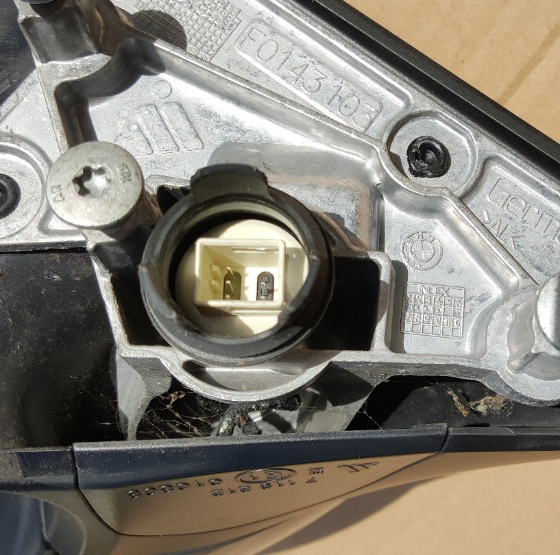 BMW E92 E93 Außen Seiten Spiegel 5 PIN LINKS space grau metallic A52  