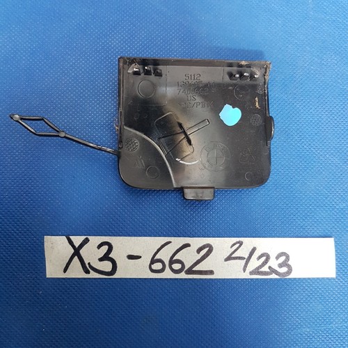 BMW X3 Klappe für Abschlepp Öse  Verkleidung Blende Stoßstange 7400662 schwarz