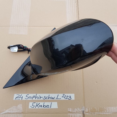 BMW Z4 E85 E86 Seiten Außen Spiegel +  Motor LINKS  saphir schwarz shadow line 