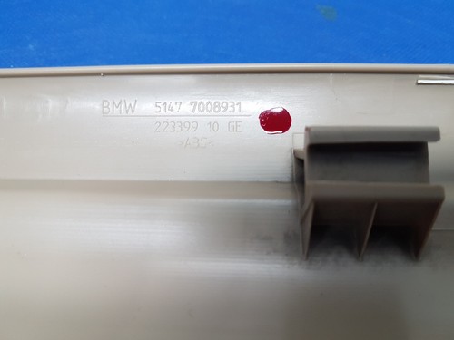 BMW E63 Einstiegsleiste LINKS beige 7008931