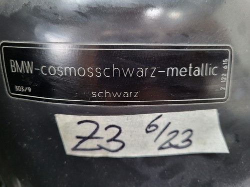 BMW Z3 Roadster Coupe Kotflügel Seitenwand  VORNE LINKS Black Cosmos schwarz