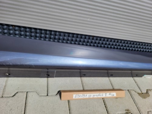 BMW E90 E91 Seiten Schweller Leiste sparkling graphit rechts ODER links ABHOLUNG